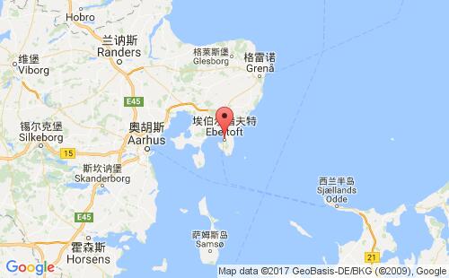 埃伯尔措夫特港口地图