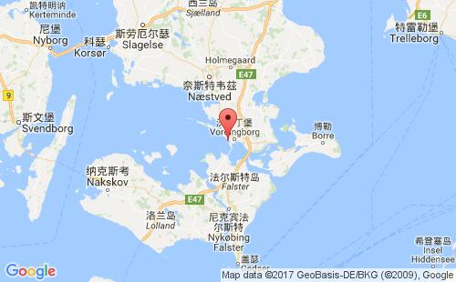 马斯讷松港口地图